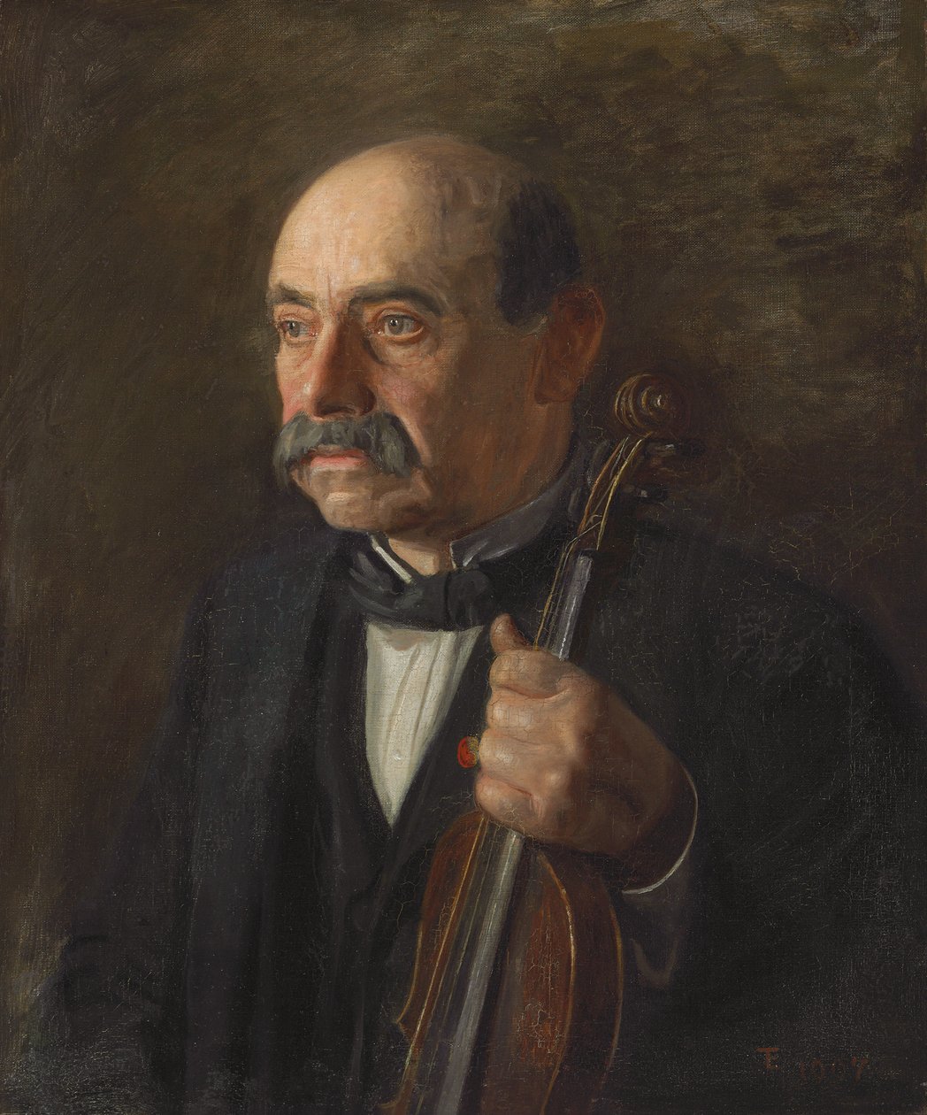Major Manuel Waldteufel, 1907 av Thomas Cowperthwait Eakins