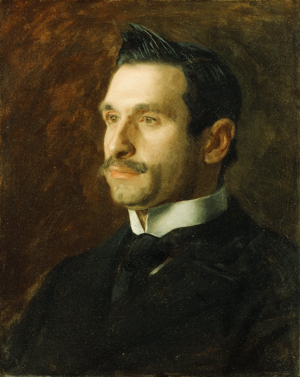 Portrett av Francesco Romano, 1904 av Thomas Cowperthwait Eakins