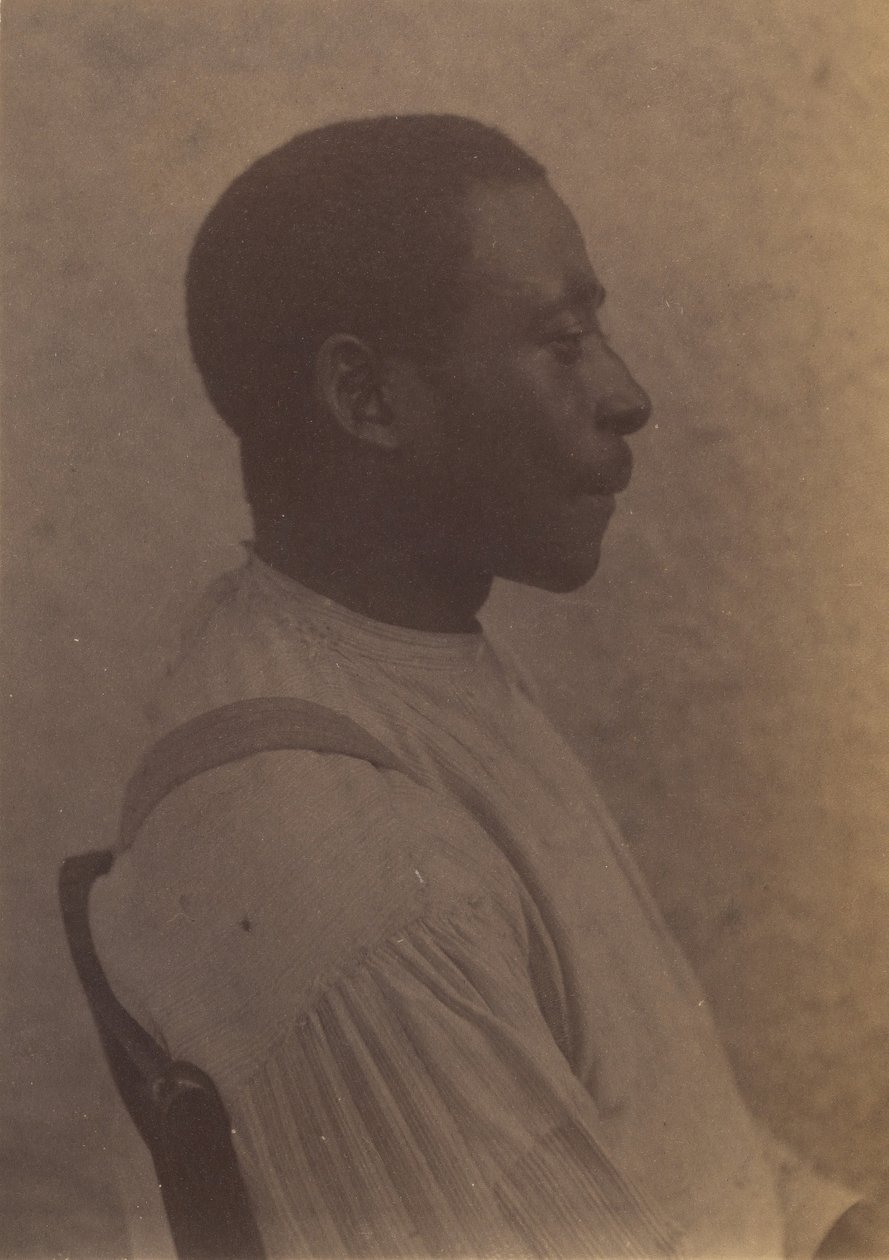 Afroamerikansk mann, ca. 1884. av Thomas Eakins