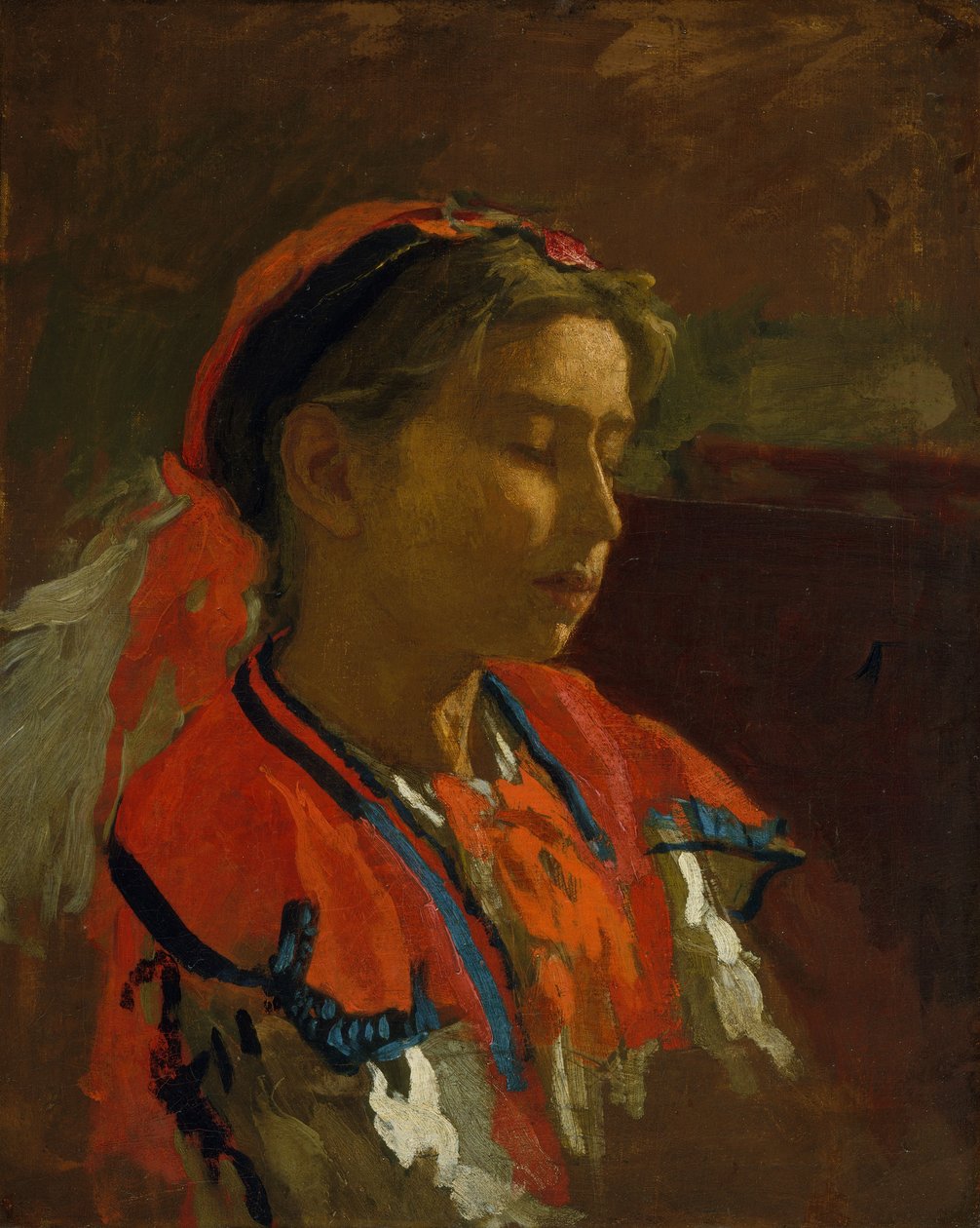 Carmelita Requena, 1869. av Thomas Eakins