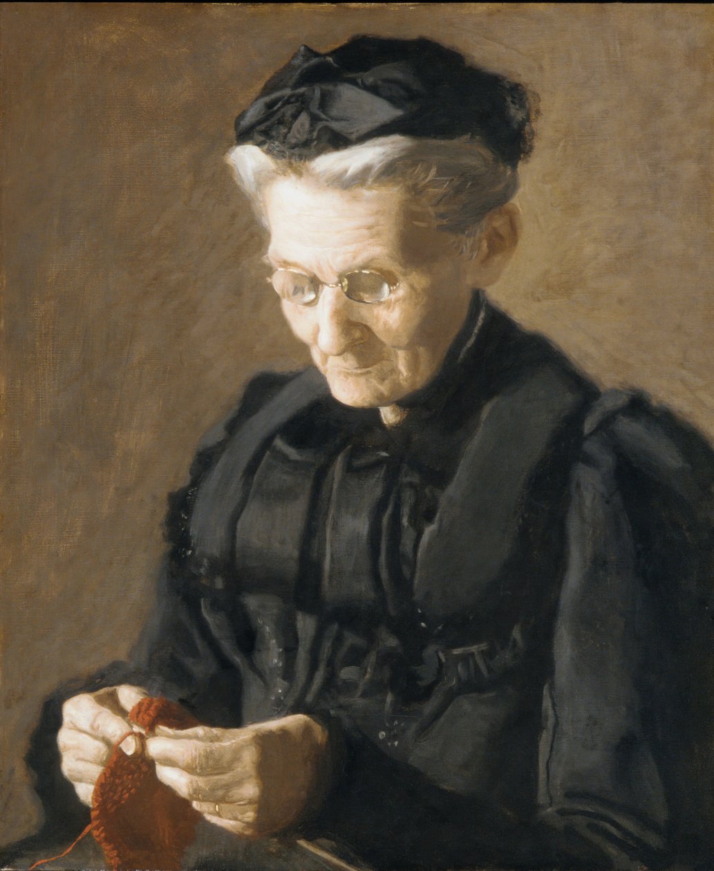 Mrs. Mary Arthur, 1900. av Thomas Eakins