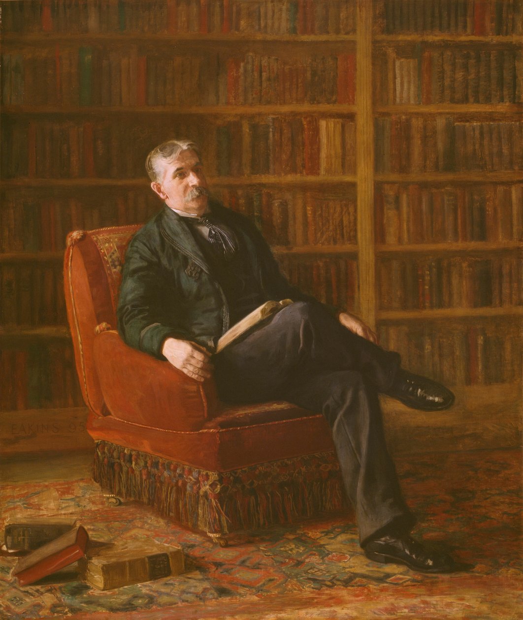 Riter Fitzgerald, 1895. av Thomas Eakins