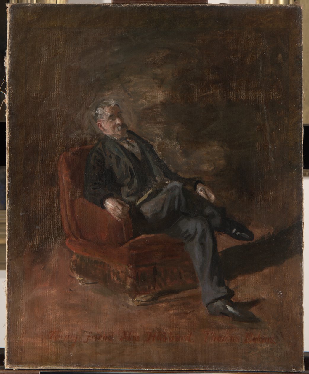 Riter Fitzgerald, ca. 1895 av Thomas Eakins