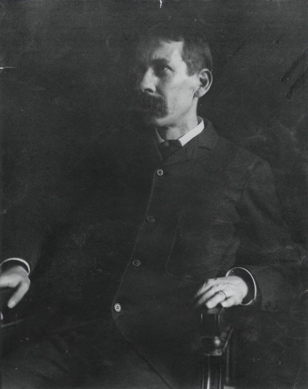 Talcott Williams, ca. 1886-1892. av Thomas Eakins