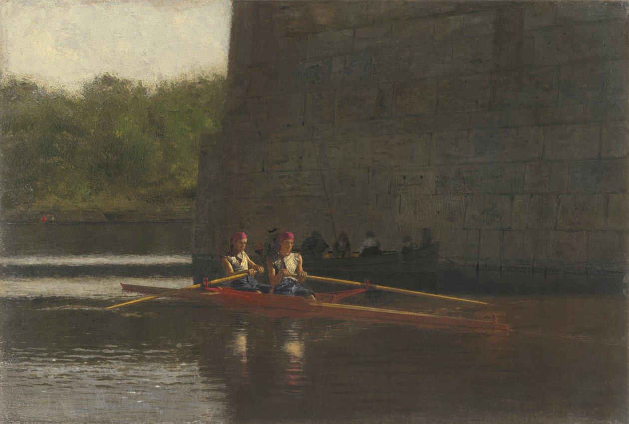 The Oarsmen, 1874 av Thomas Eakins