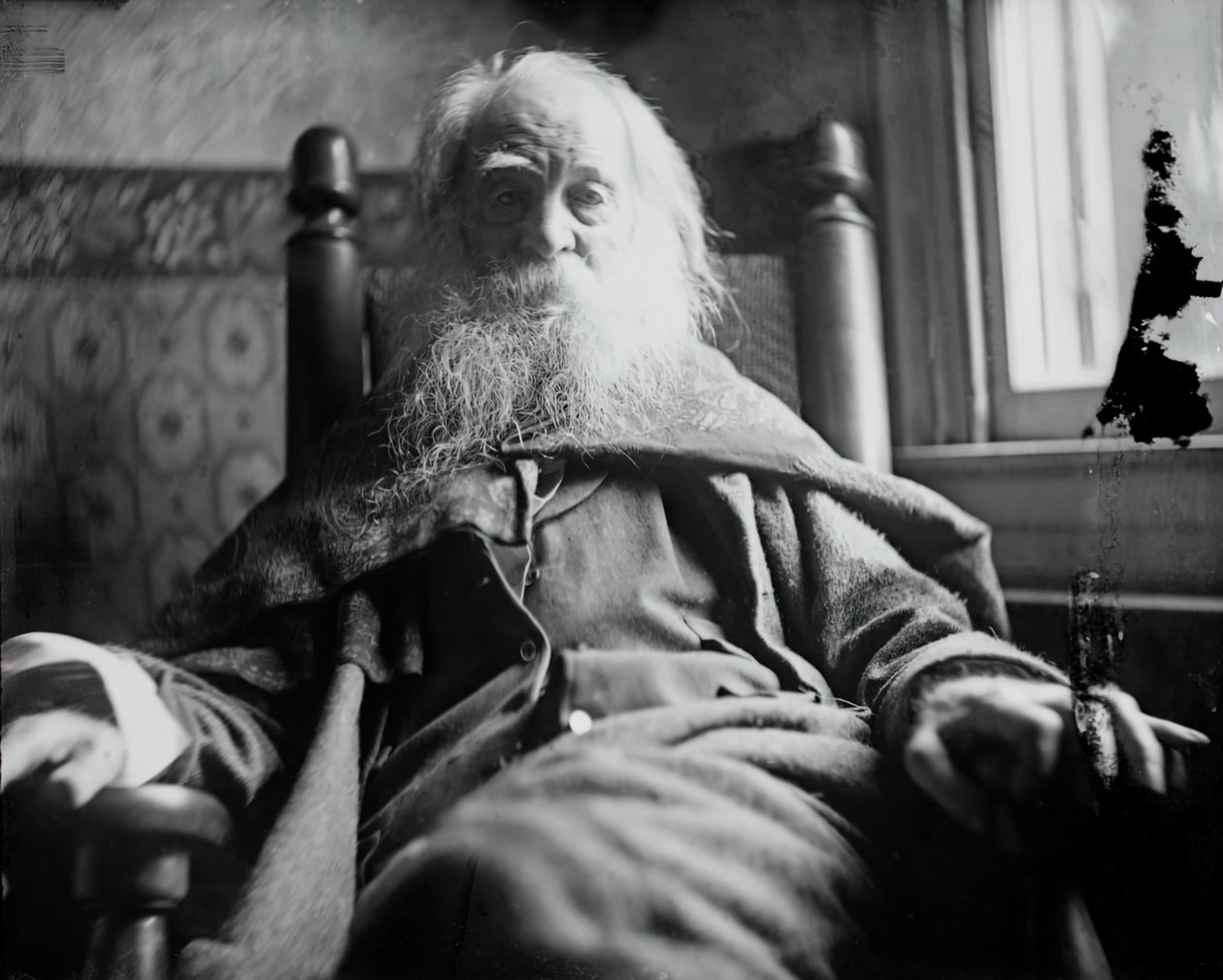 Walt Whitman i Camden, NJ, ca. 1891. av Thomas Eakins