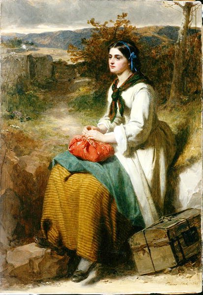 Lucys Flittin av Thomas Faed