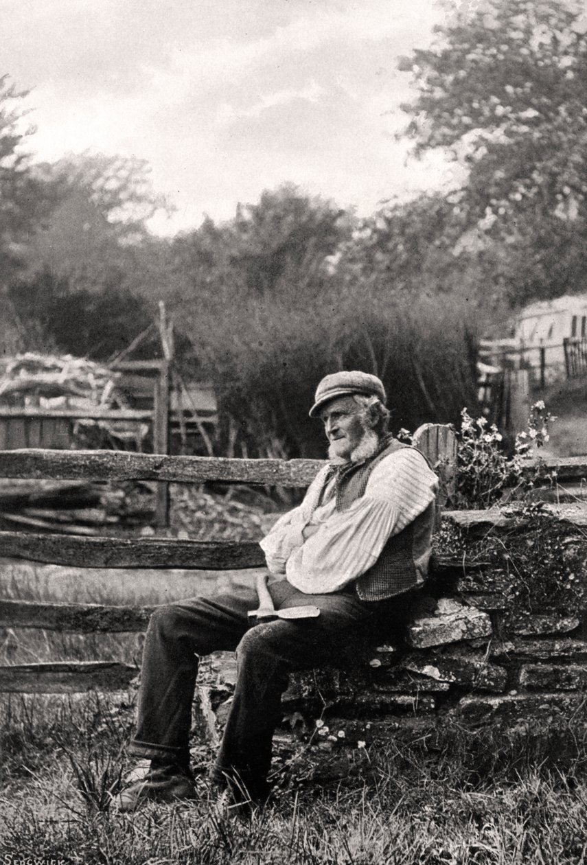 The Woodman, 1901. av Thomas Fall