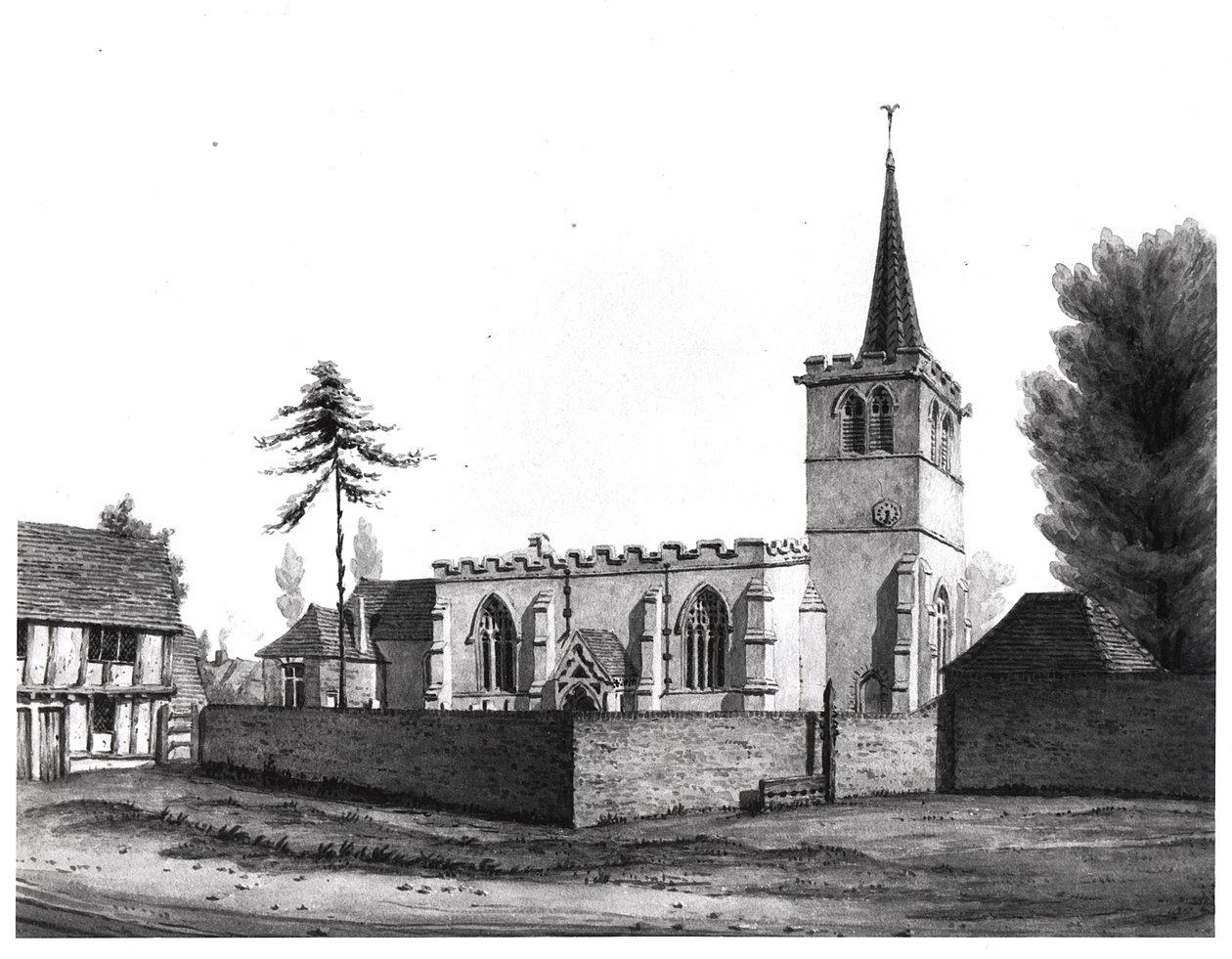 En engelsk kirke av Thomas Fisher