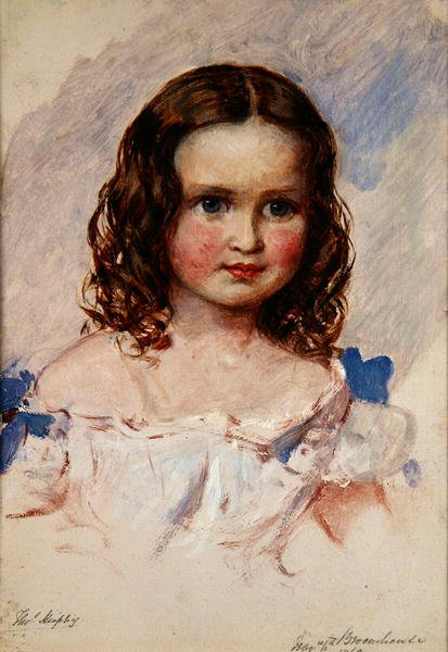 Portrett av en ung jente av Thomas Frank Heaphy