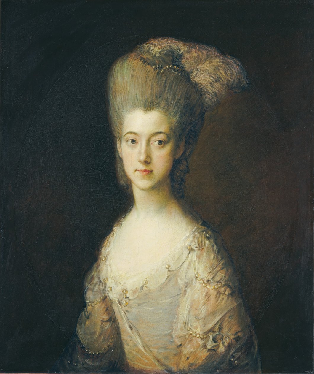 Mrs. Paul Cobb Methuen, ca. 17761777. av Thomas Gainsborough