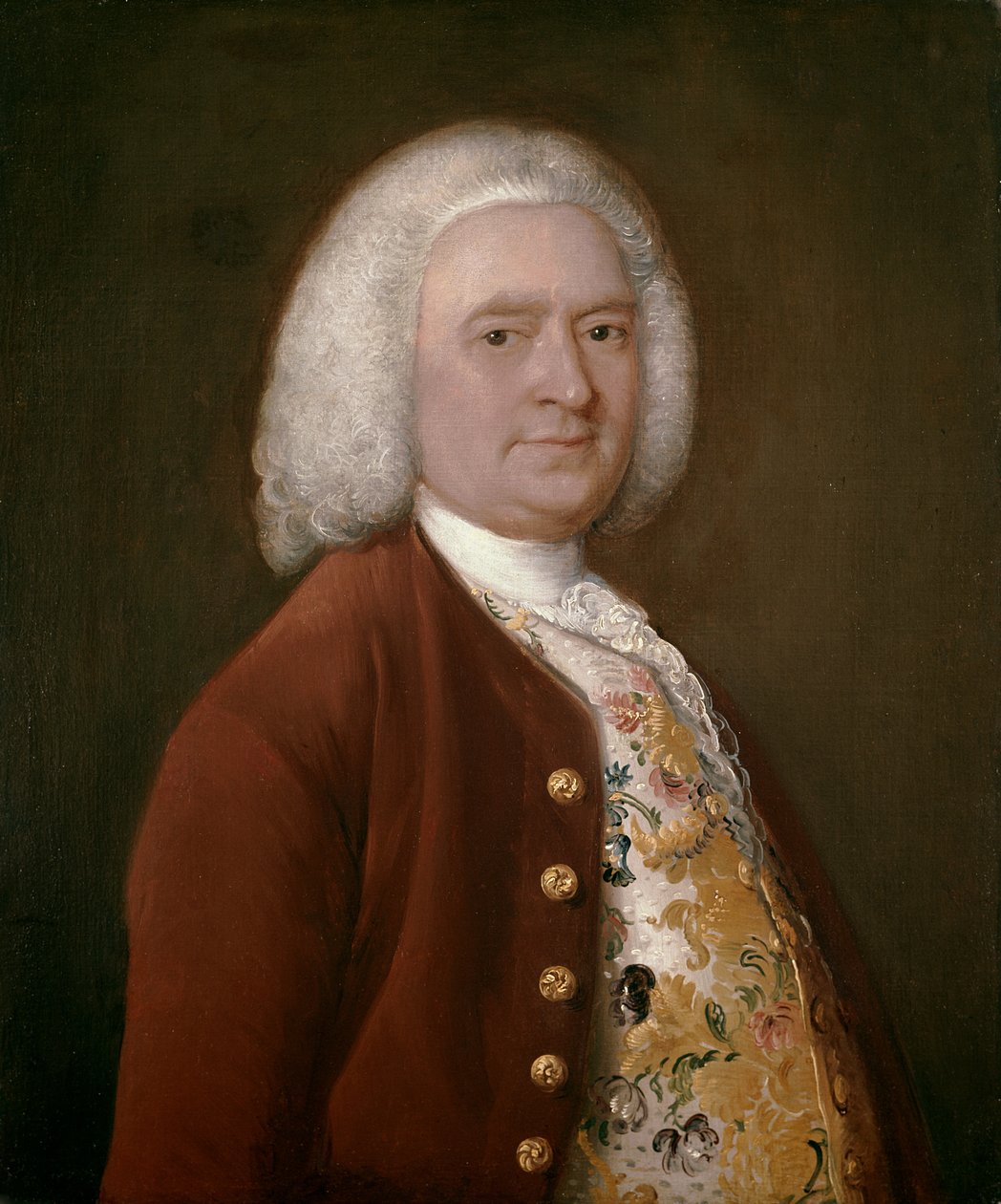 Sir Richard Lloyd (olje på lerret) av Thomas Gainsborough