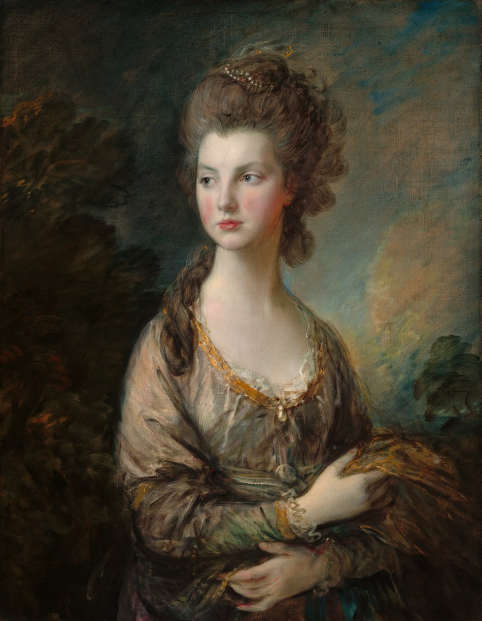 The Hon. Fru Thomas Graham av Thomas Gainsborough