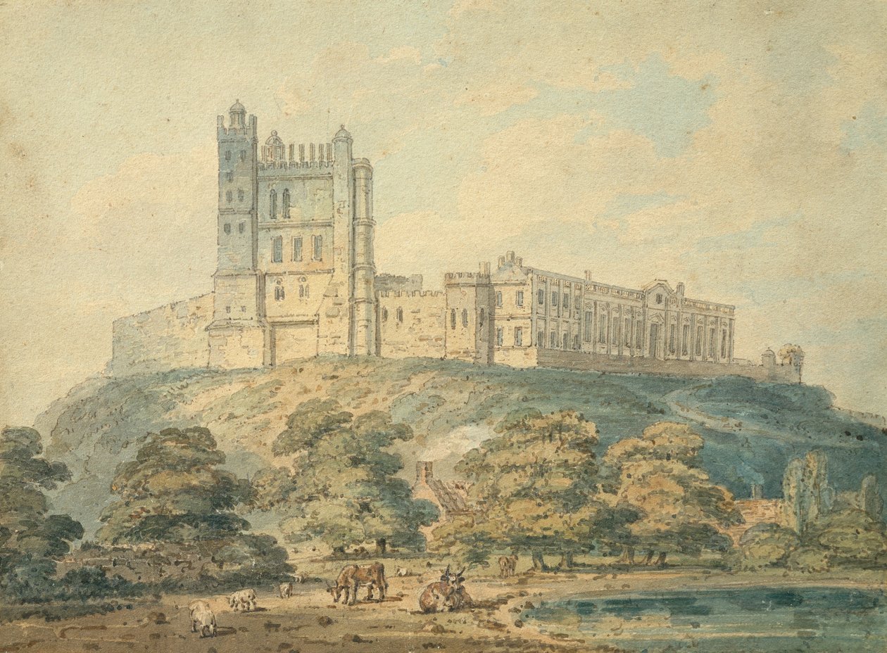 Bolsover Castle, Derbyshire av Thomas Girtin