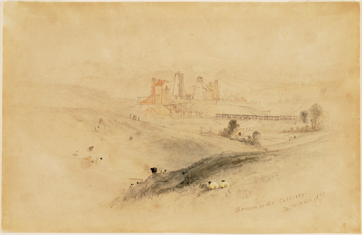 Broomside Colliery av Thomas H. Hair