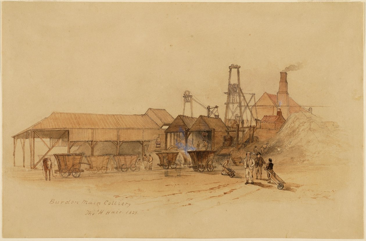 Burdon Main Colliery av Thomas H. Hair