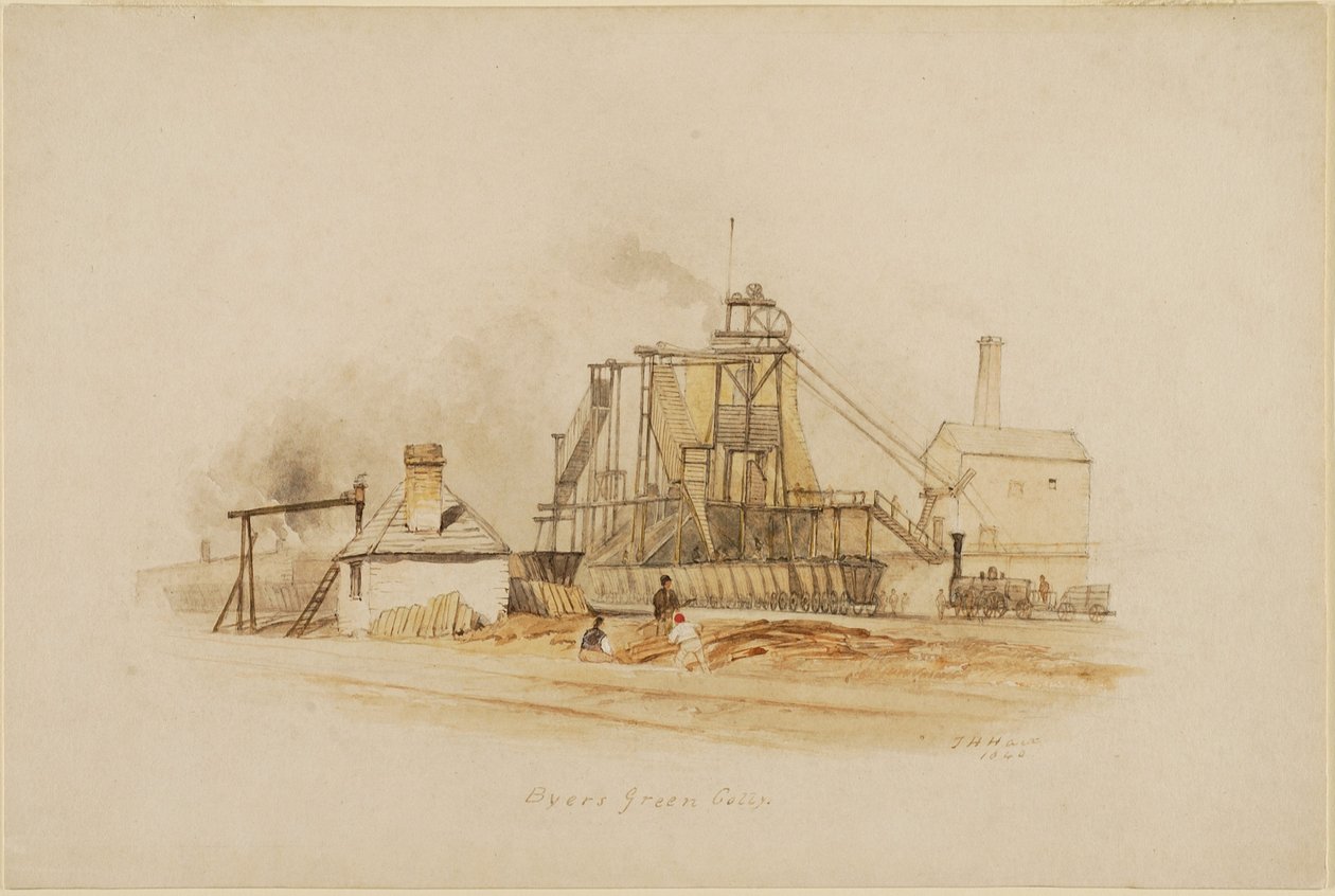 Byers Green Colliery av Thomas H. Hair