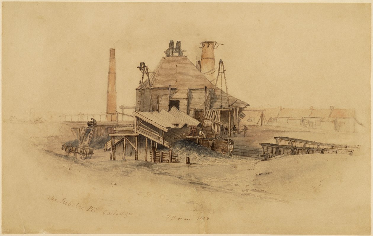 The Jubilee Pit, Coxlodge av Thomas H. Hair