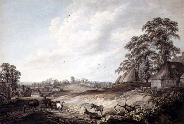 En utsikt i Suffolk av Thomas Hearne