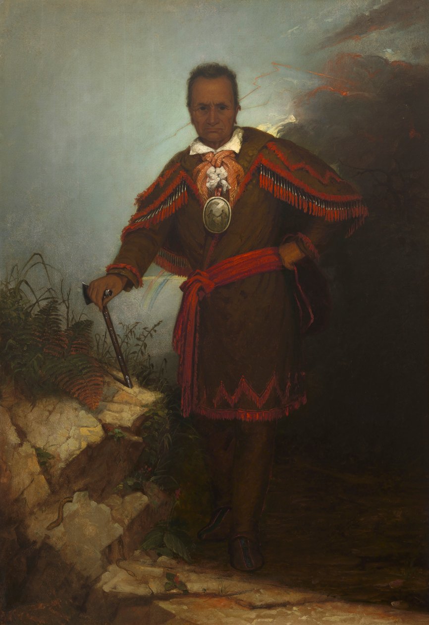 Rød jakke Sagoyewatha, 1868. av Thomas Hicks