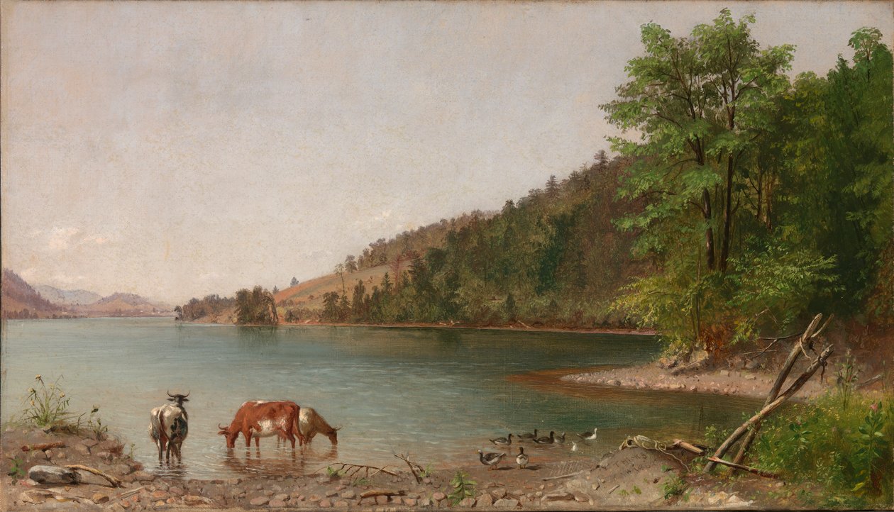 Lite landskap, 1862. av Thomas Hicks