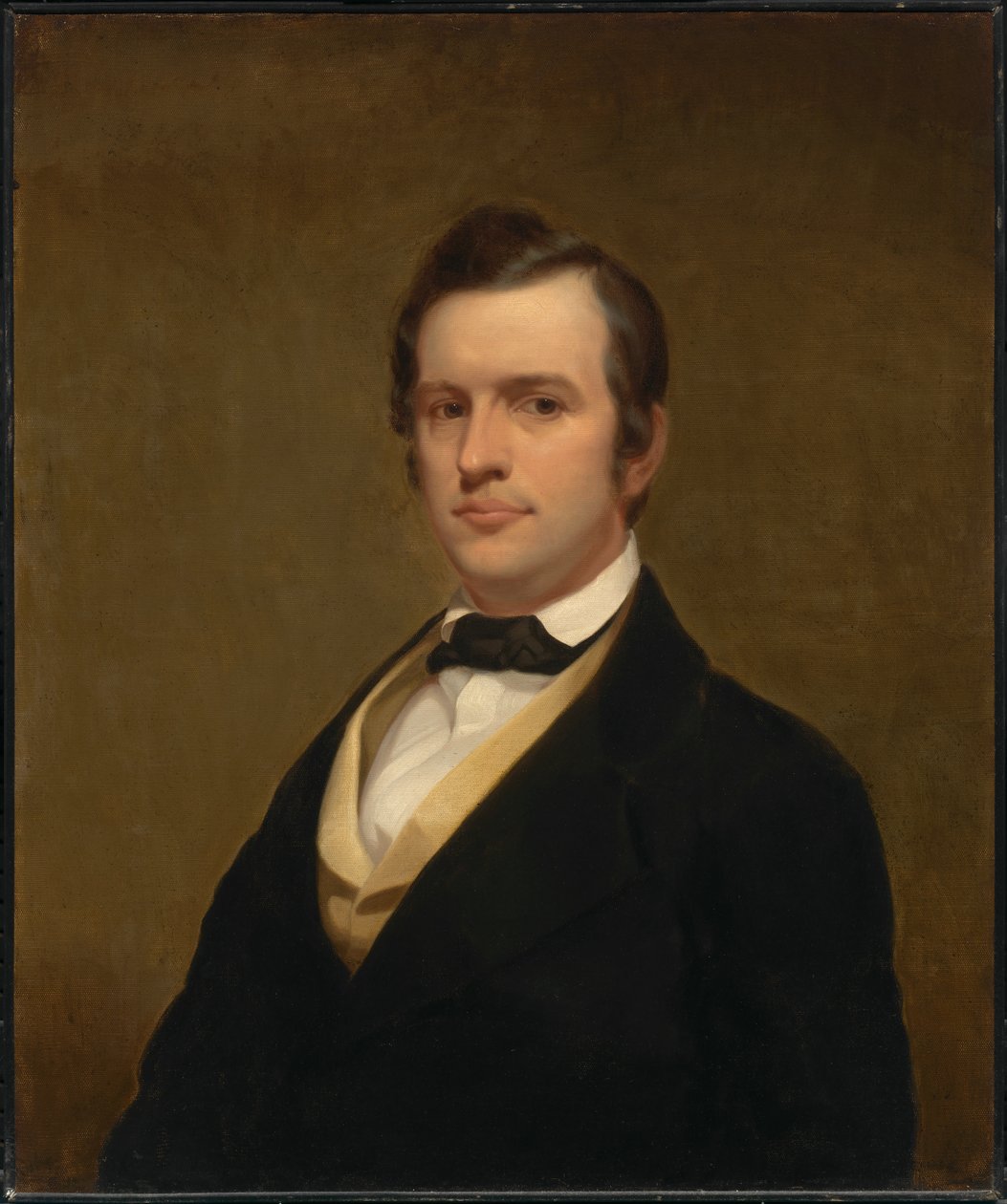 Uidentifisert mann, ca. 1856. av Thomas Hicks