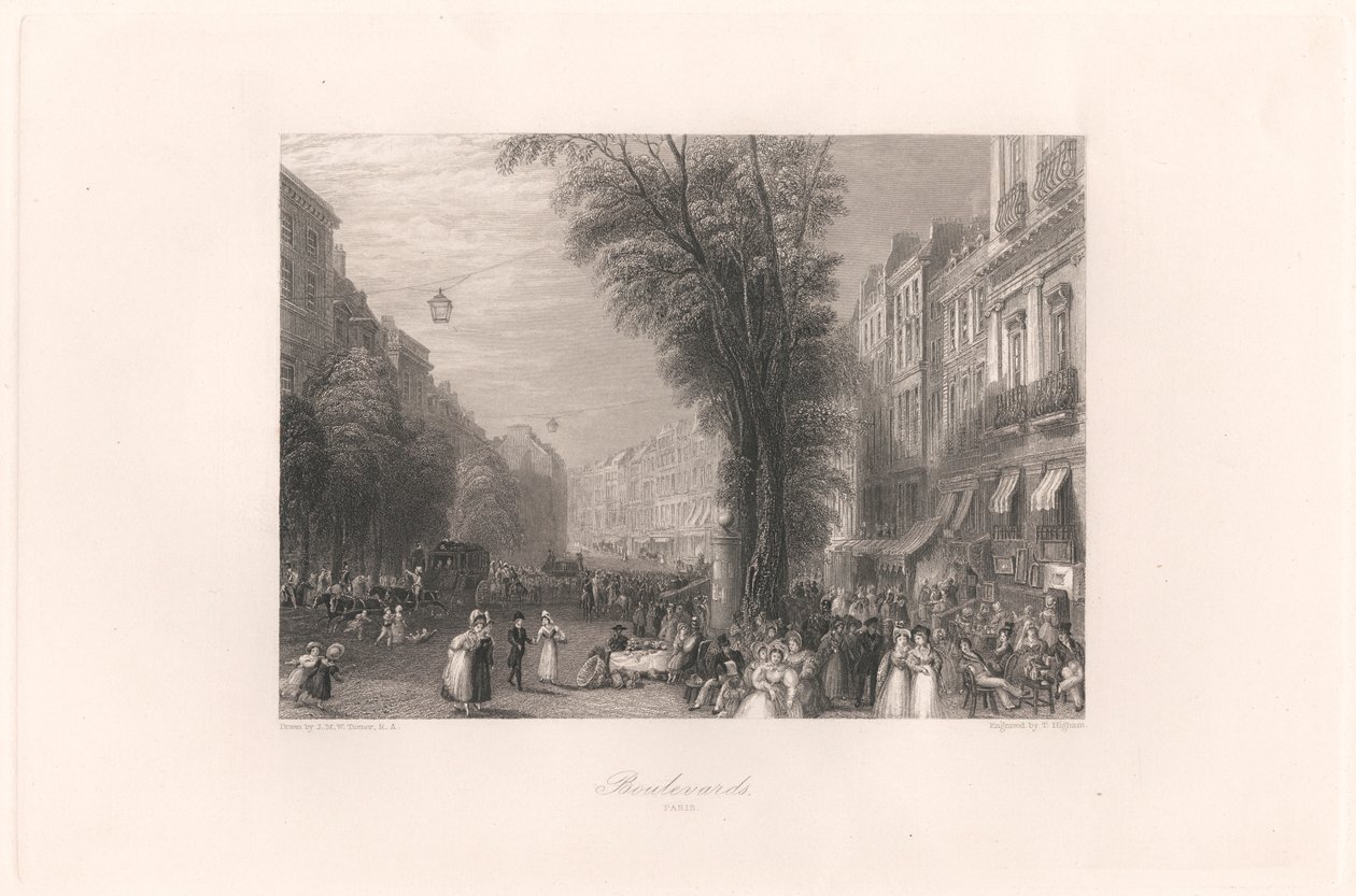Boulevards, Paris av Thomas Higham