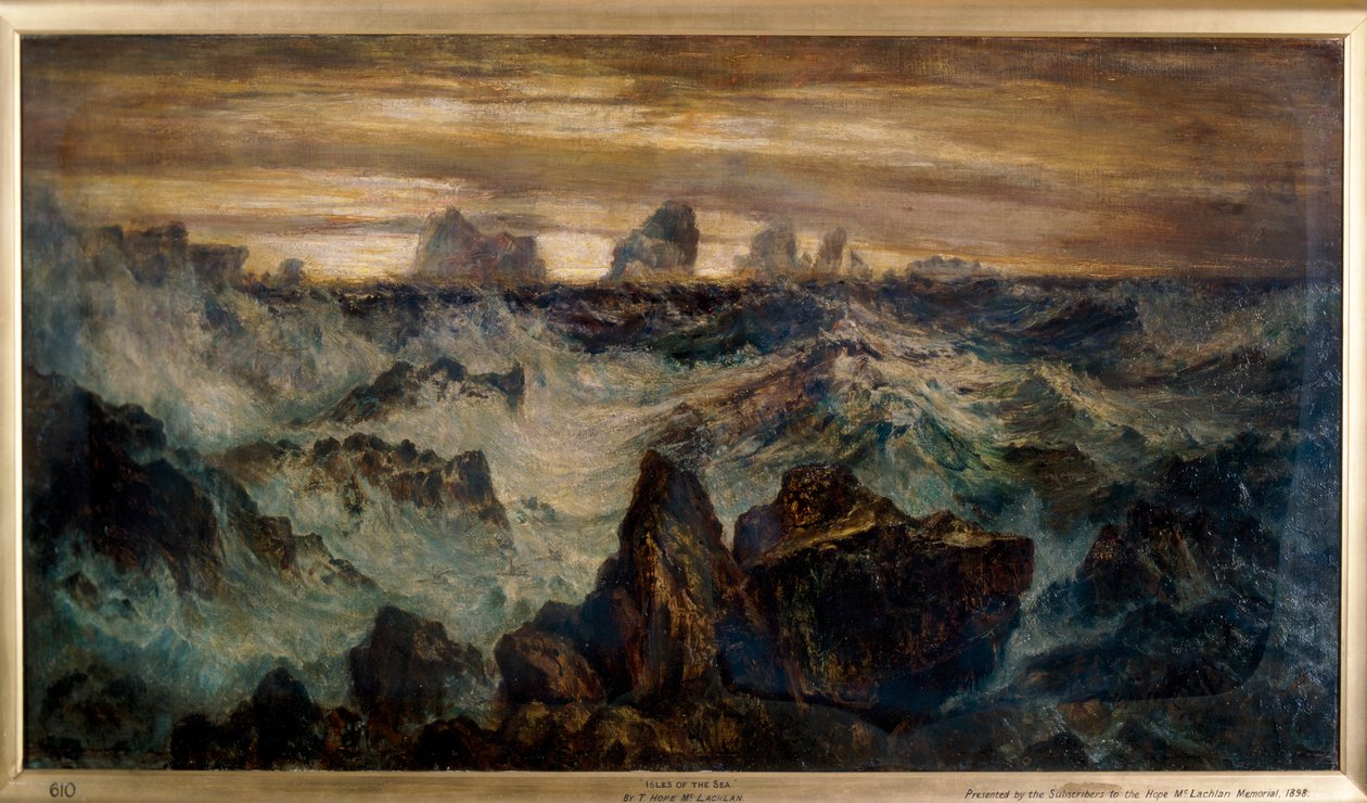 'Havens øyer', 1894 av Thomas Hope McLachlan