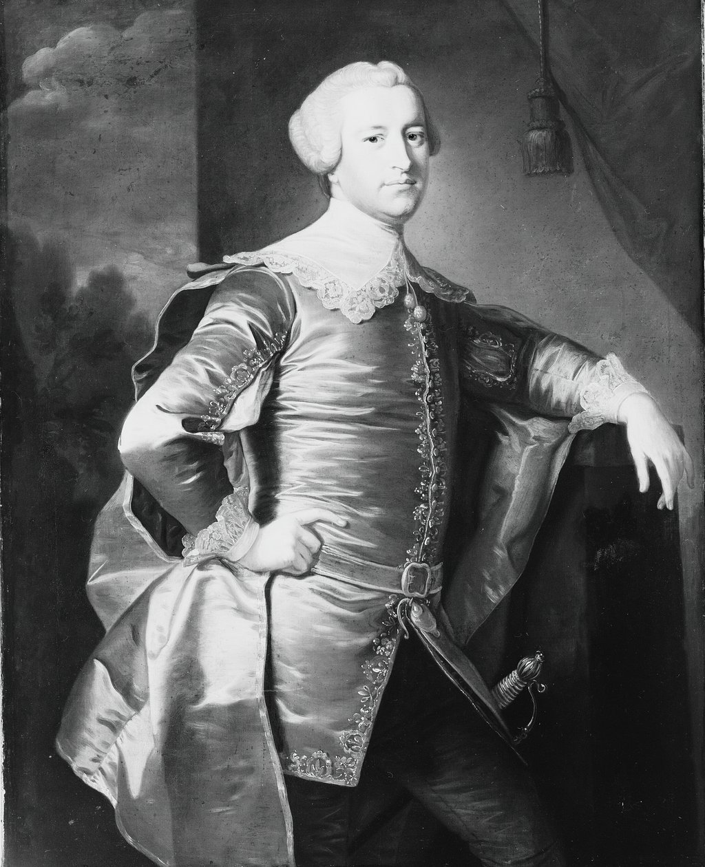 John Newton, ca. 175760. av Thomas Hudson
