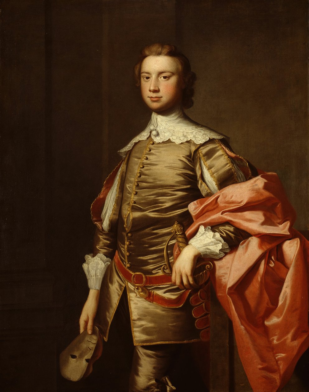 John VanderWall, ca. 1745. av Thomas Hudson