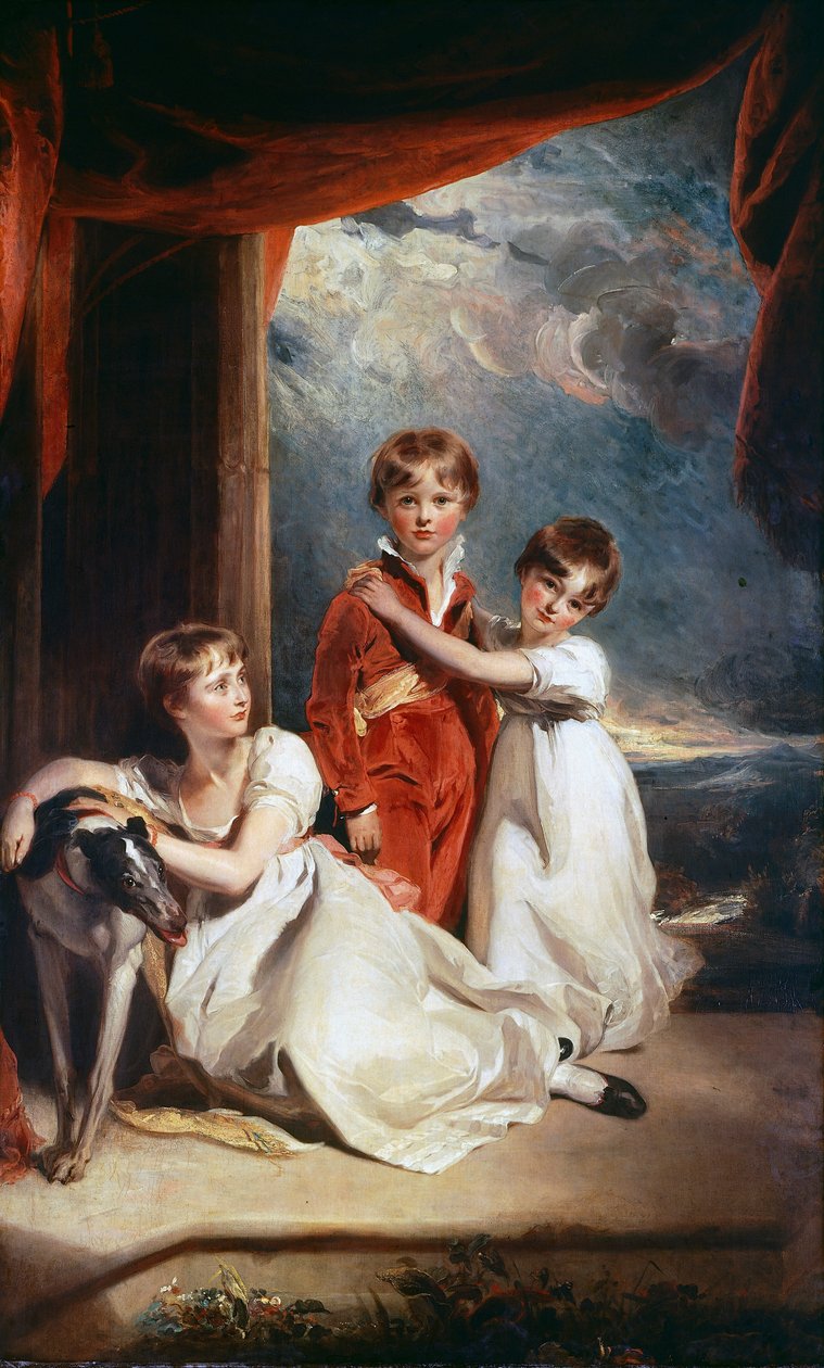 Fluyder barn av Thomas Lawrence