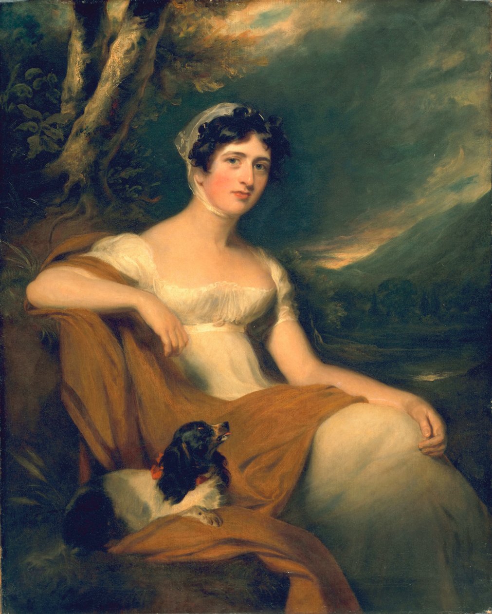 Hon. Emma Cunliffe, senere Emma Cunliffe-Offley, c.1809-30 av Thomas Lawrence