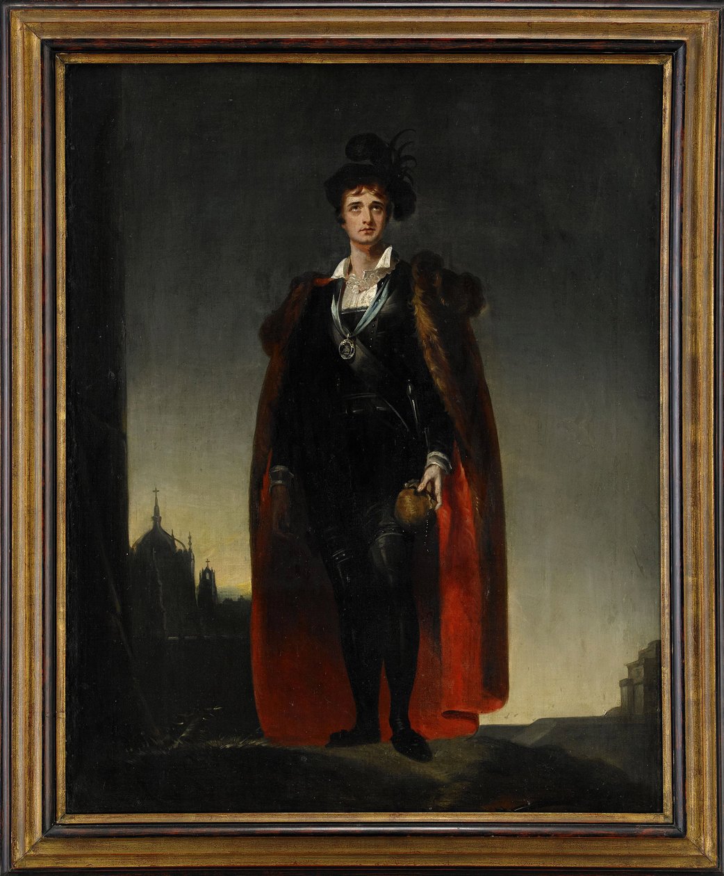 John Philip Kemble som Hamlet av Thomas Lawrence