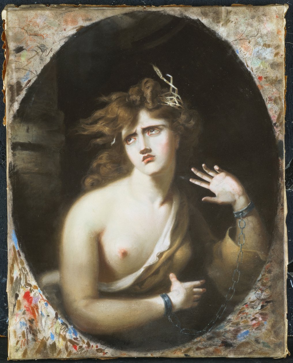 Gal jente, 1786 av Thomas Lawrence