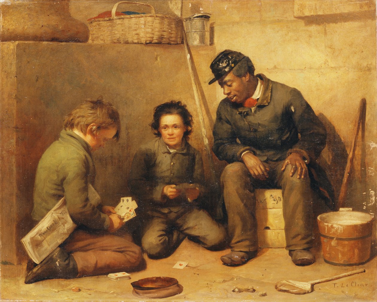High-Jack-Game, ca. 1861 av Thomas Le Clear