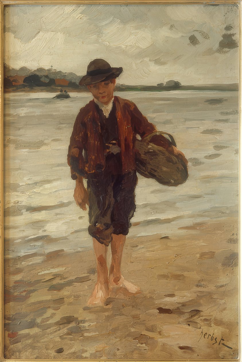 Fisher gutt av Thomas Ludwig Herbst