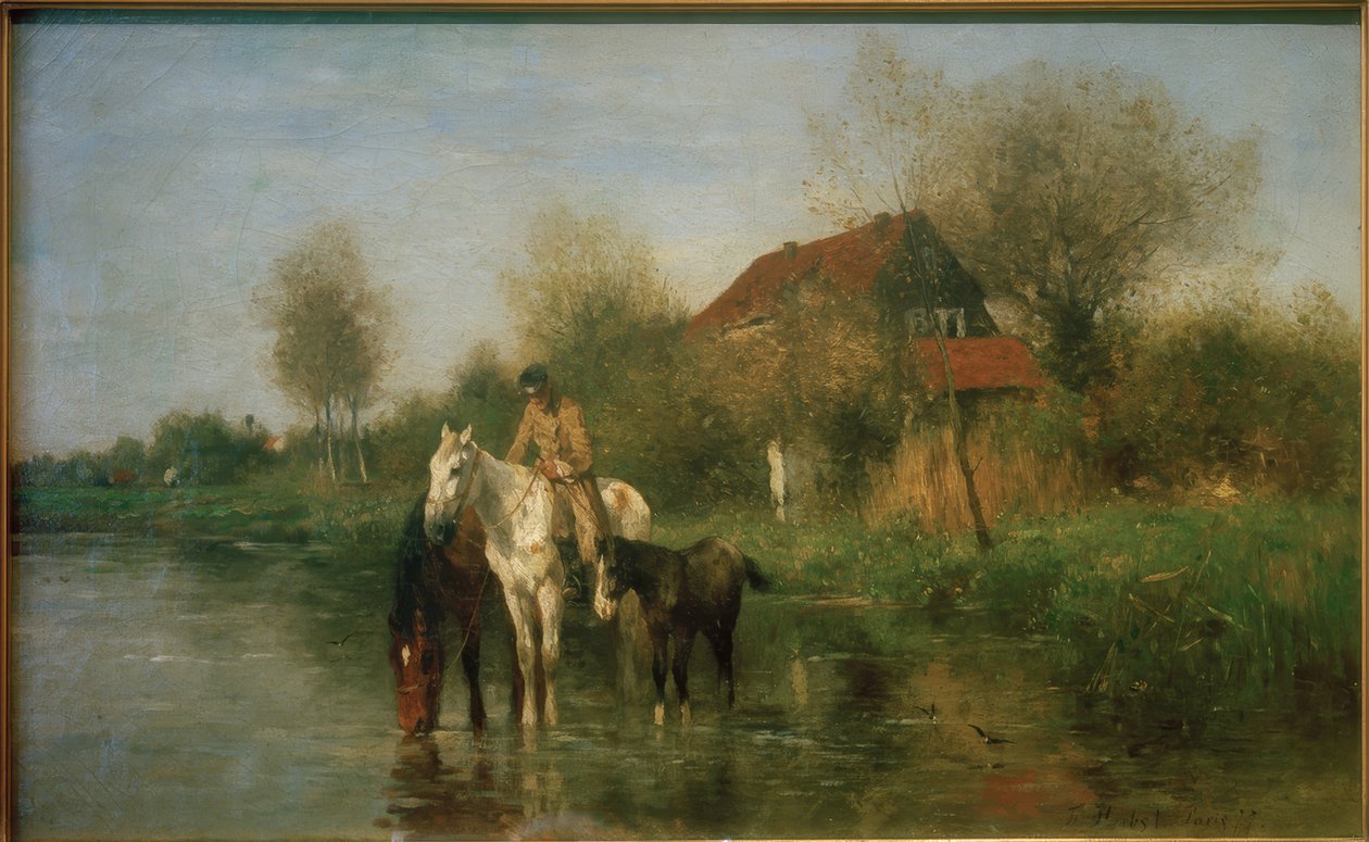 Hester på vannet av Thomas Ludwig Herbst