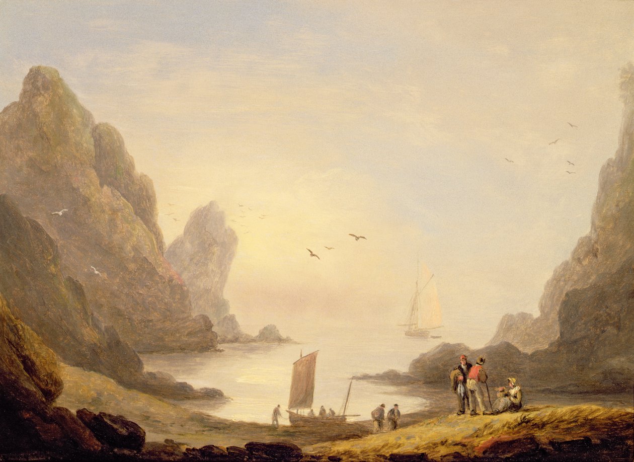 En bortgjemt vik av Thomas Luny
