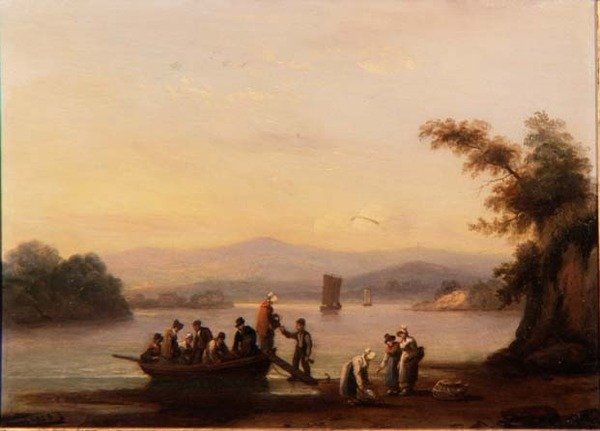 På Darten nær Dittisham av Thomas Luny