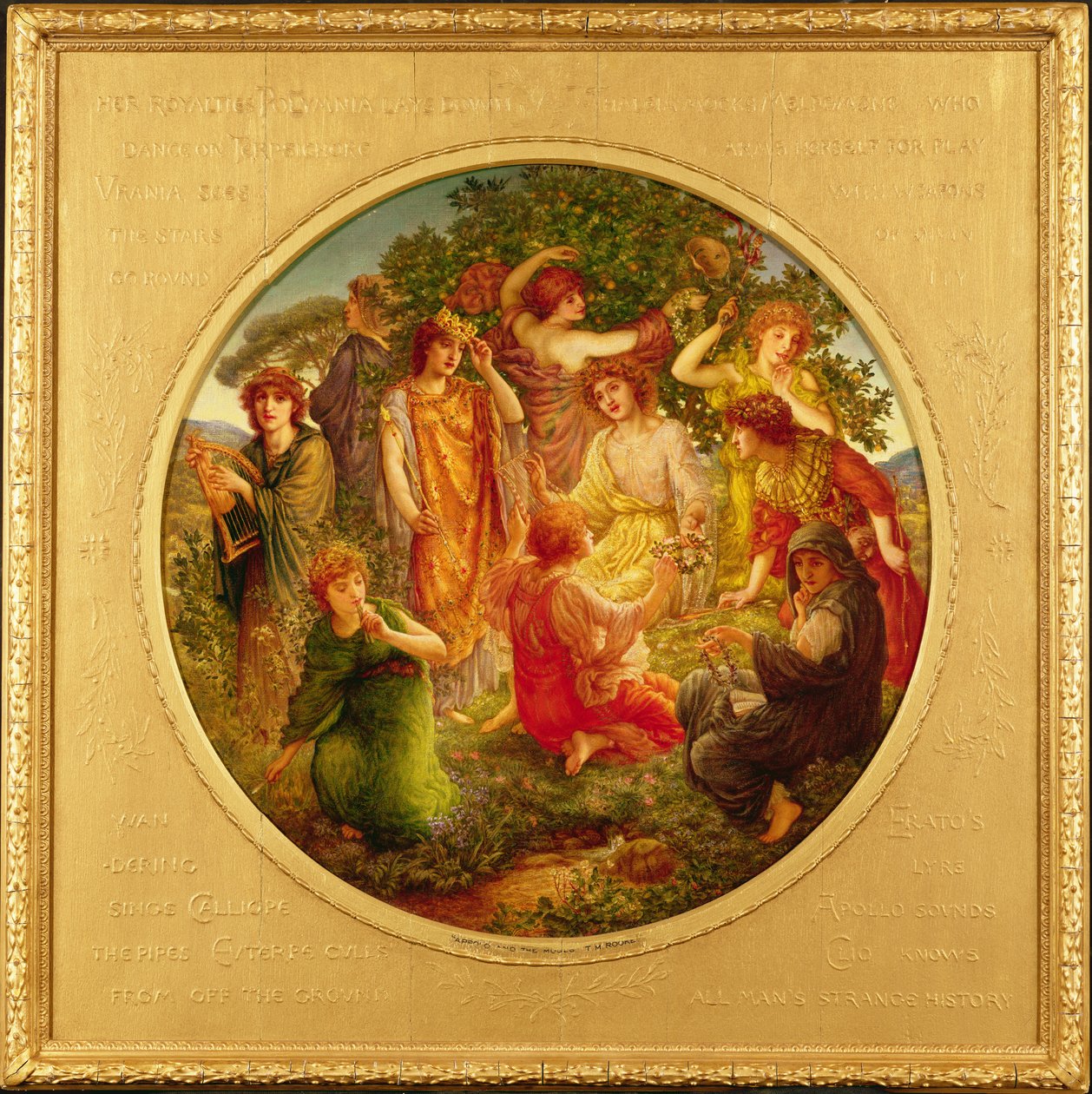 Apollo: og musene av Thomas Matthews Rooke