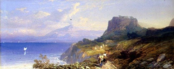 Taormina av Thomas Miles Richardson
