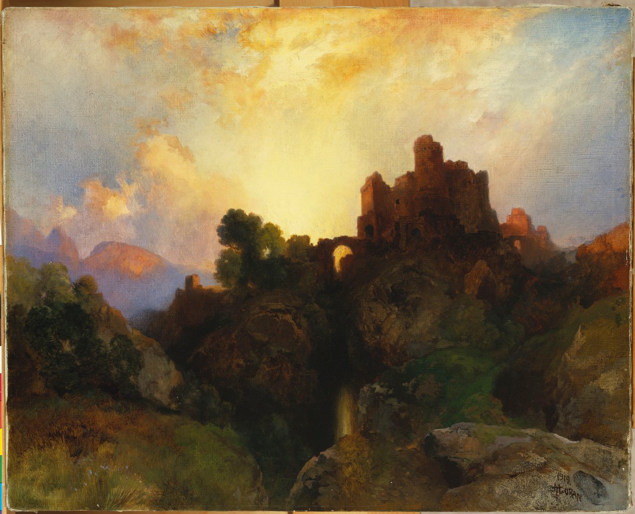 Caledonia, Stern and Wild, 1919 av Thomas Moran