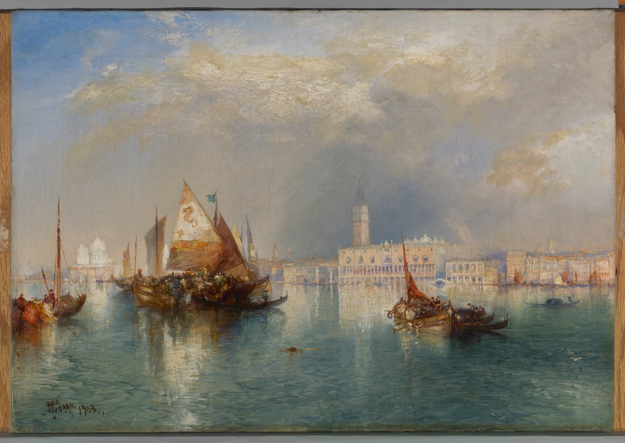 Venezia av Thomas Moran