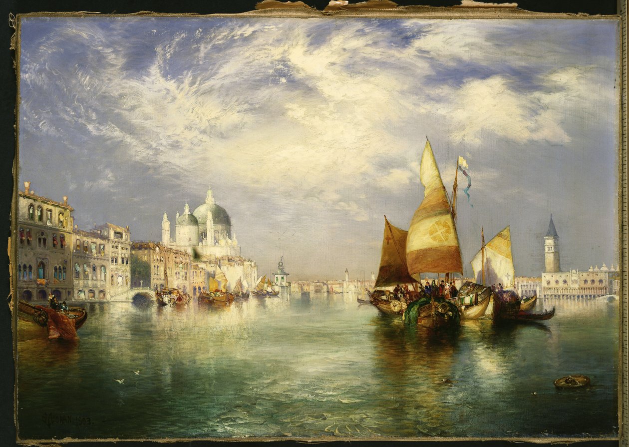 Venezia av Thomas Moran