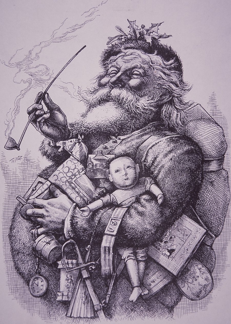 julenissen av Thomas Nast