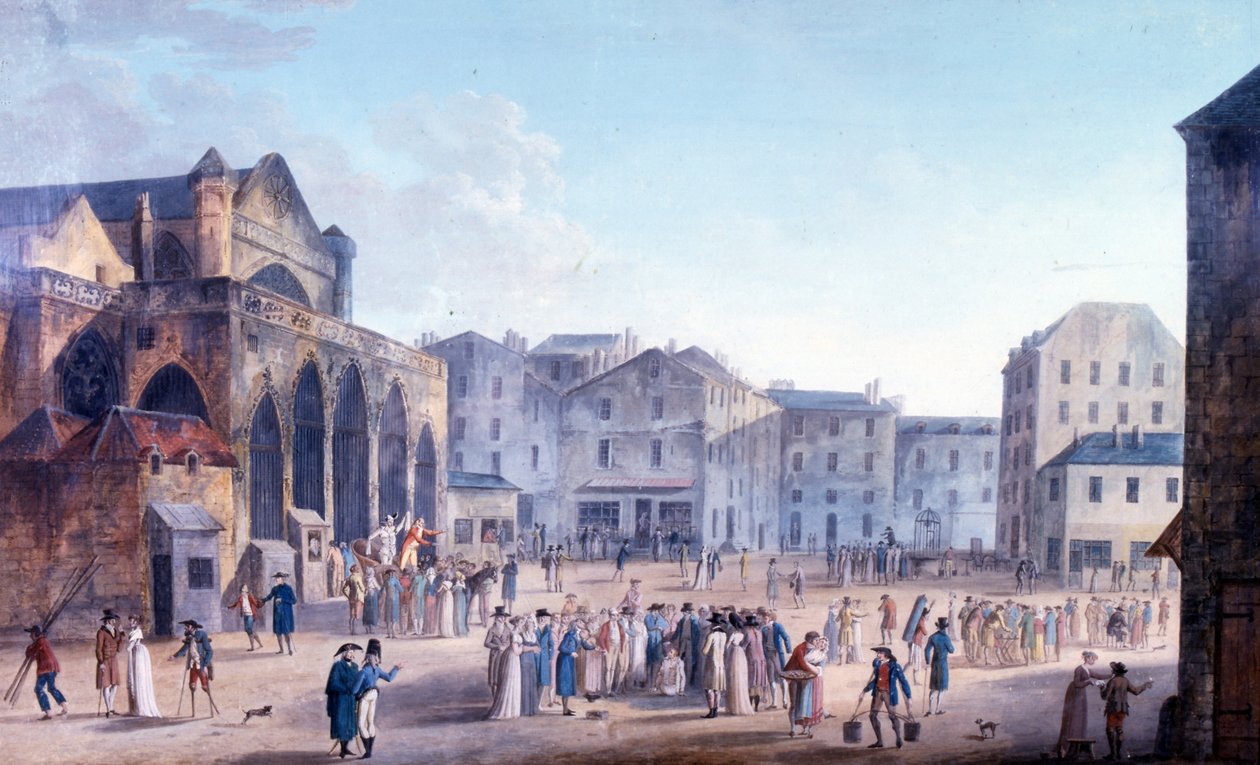 Gatebilde i St Germain, Paris av Thomas Naudet