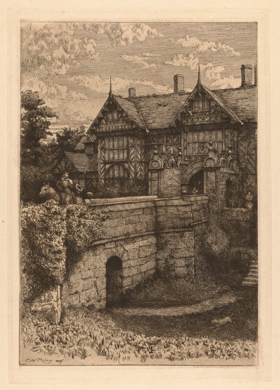 Speke Hall av Thomas Riley