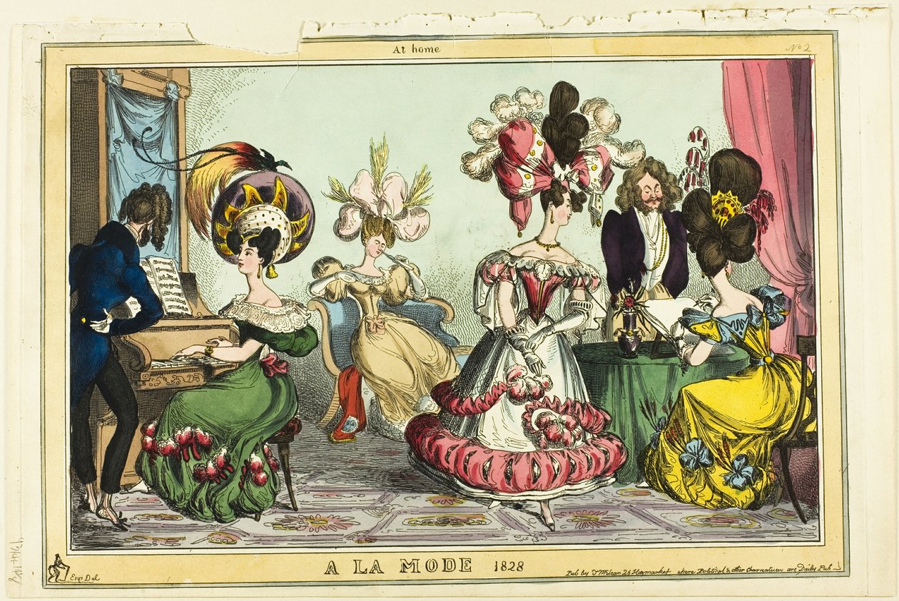 Fasjonable av Thomas Rowlandson