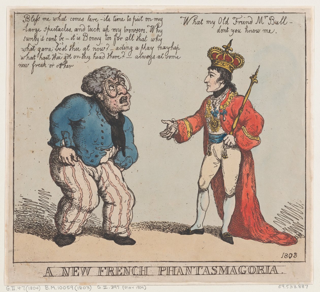 A New French Phantasmagoria, 1803., 1803. av Thomas Rowlandson