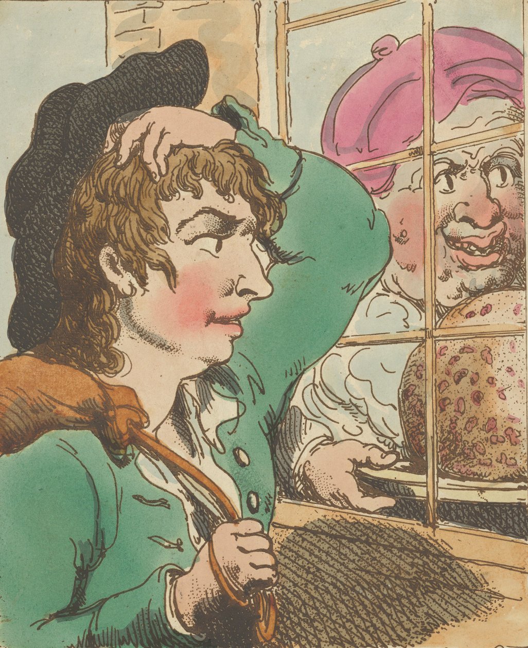 Beundring, 1800., 1800. av Thomas Rowlandson